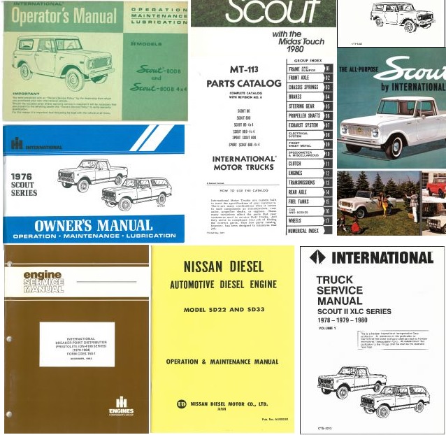 Shop IH Scout Manuals Now